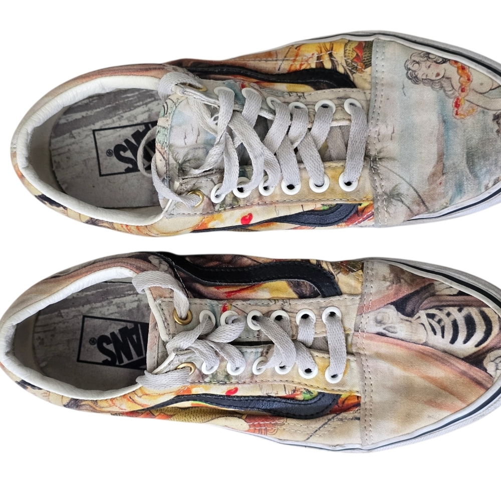 Vans x The Met Off The Wall Gallery Kostechko Art Sneakers | Women’s 9 - Picture 11 of 11